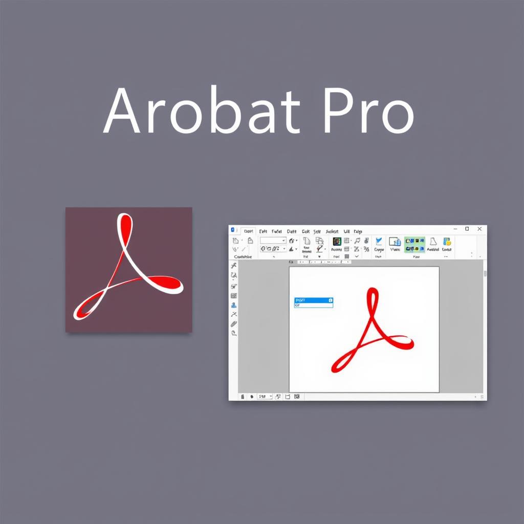 Adobe Acrobat Pro图标和界面展示