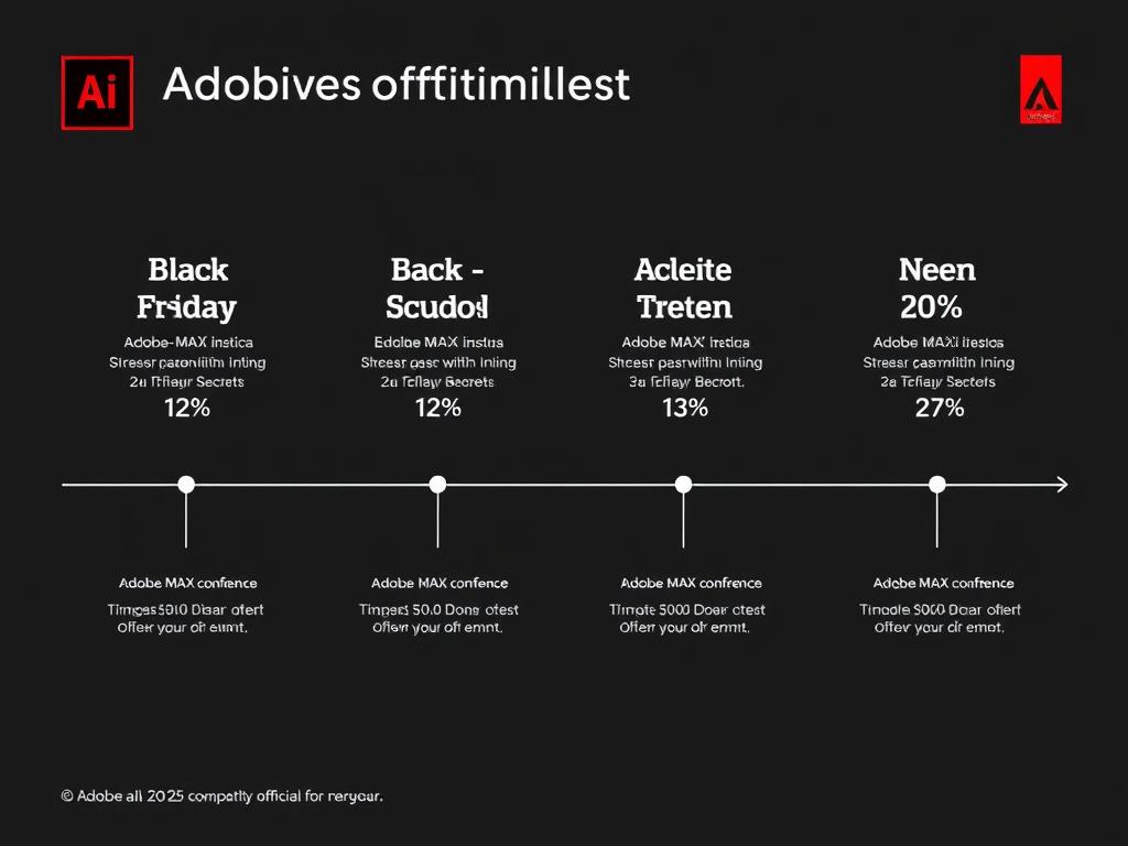 Adobe官方促销季节时间表